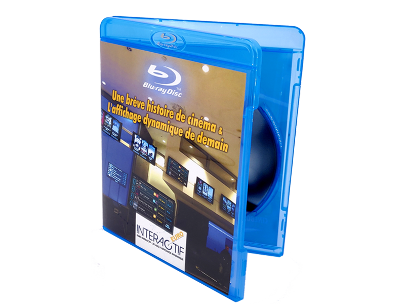 Duplication Blu-ray avec boitier blu-ray