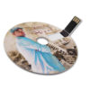 Clé USB Ronde impression couleurs