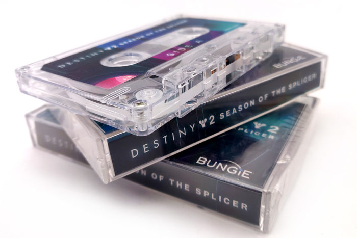 Duplication cassette audio avec boitier cristal