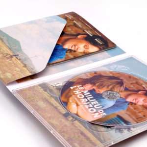 Pressage DVD Digipack 2 volets Livret épais